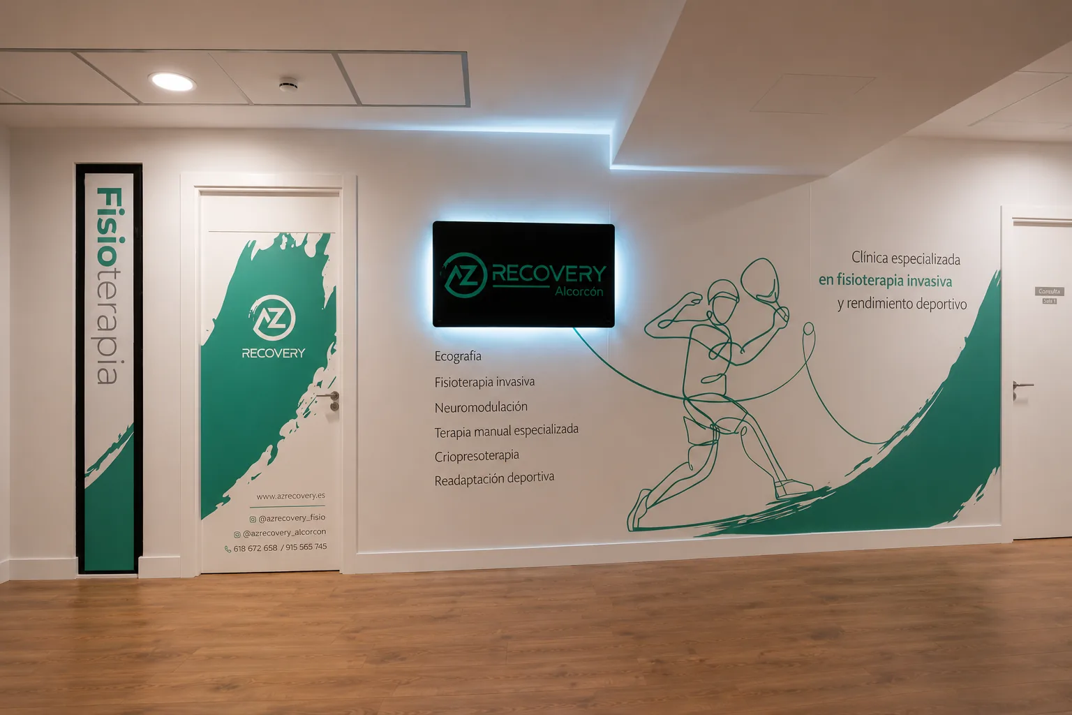 Fachada de AZ Recovery Alcorcón